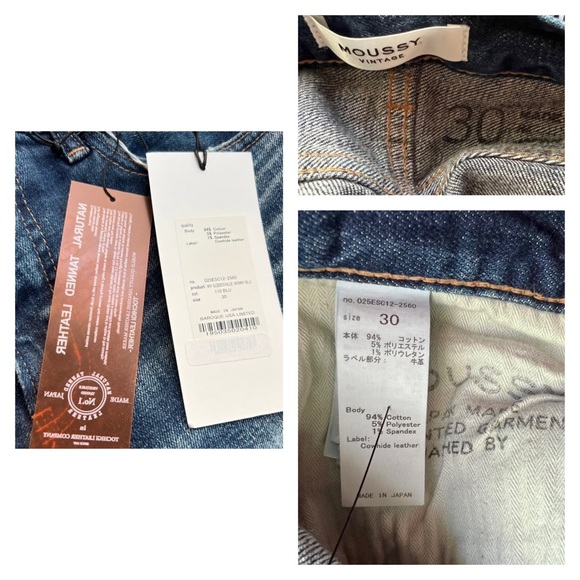Moussy Gleedsville Skinny Jeans Size 30 - Picture 10 of 10
